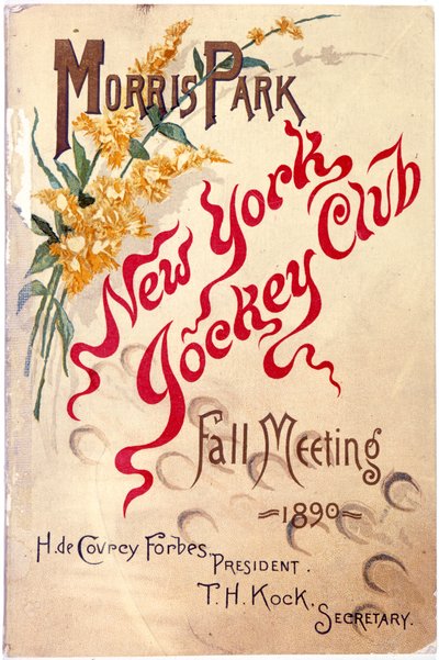 Morris Park, New York Jockey Club, Fall Meeting, 1890, 1890 by American School